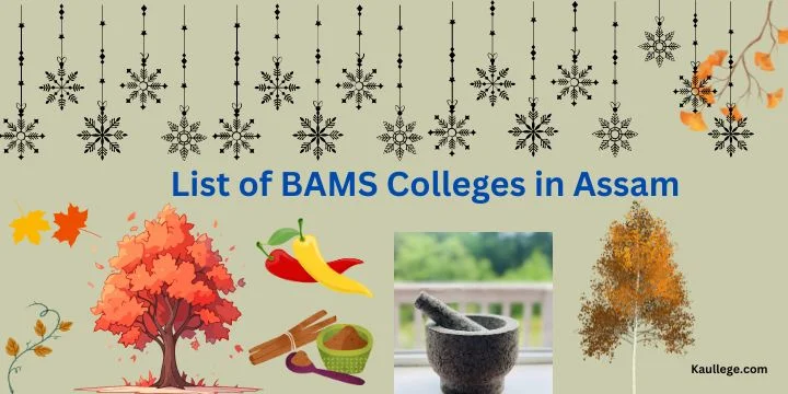 List of BAMS Colleges in Assam