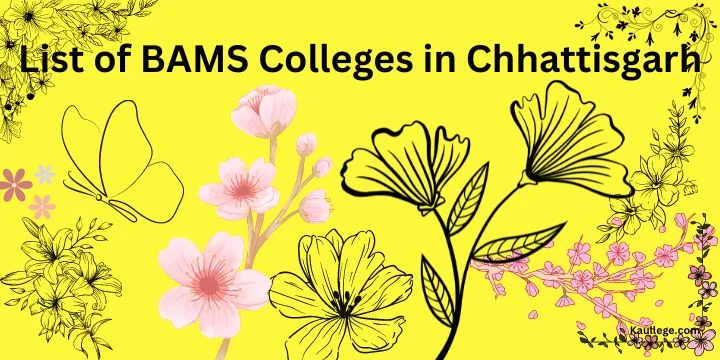 List of BAMS Colleges in Chhattisgarh 2024-25: Govt & Private Seats, Establishment, Fees etc