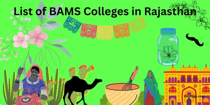 List of BAMS Colleges in Rajasthan