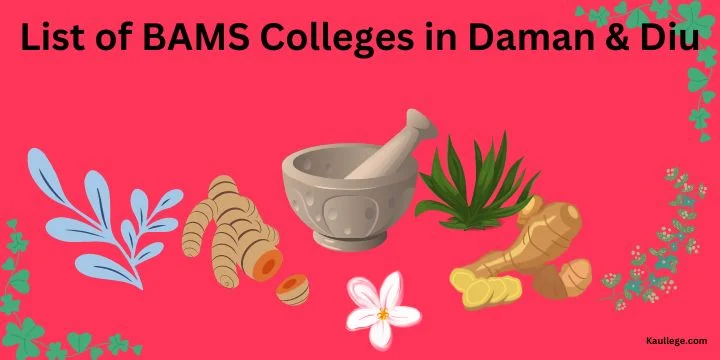 List of BAMS Colleges in Daman & Diu