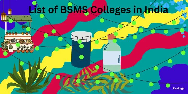 List of BSMS Colleges in India 2024-25: All States & Union Territories Siddha Colleges