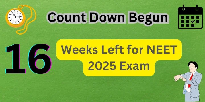 NEET Countdown 2025: How many days left for NEET 2025?