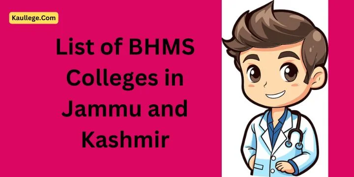 BHMS Colleges in Jammu and Kashmir