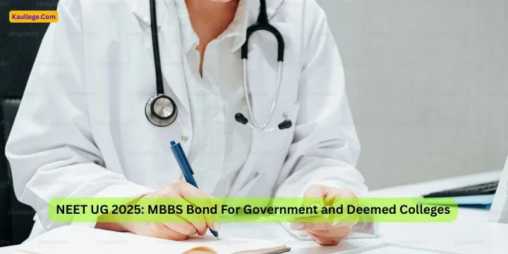 MBBS Bond For Government and Deemed Colleges