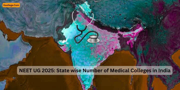 State wise Number of Medical Colleges in India